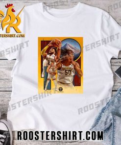 Robert Bruno Mile High hoops Denver Nuggets Art Style T-Shirt