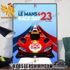 Scuderia Ferrari 24 Hours Of Le Mans Race Day 2023 Poster Canvas
