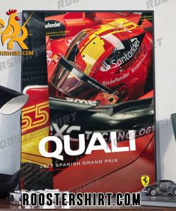 Scuderia Ferrari Spanish GP 2023 Poster Canvas