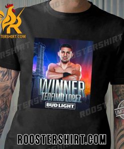 Teofimo Lopez Winner 2023 Bud Light T-Shirt