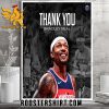 Thank You Bradley Beal NBA Poster Canvas