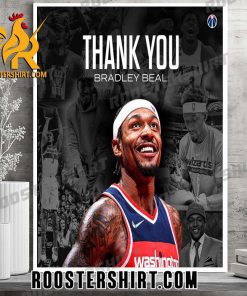 Thank You Bradley Beal NBA Poster Canvas