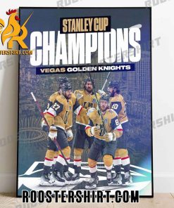 The Vegas Golden Knights Champions Stanley Cup 2023 Poster Canvas