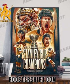 Vegas Golden Knights Champions 2023 Stanley Cup Championship Poster Canvas