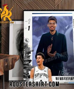 Victor Wembanyama 2023 NBA Draft Poster Canvas