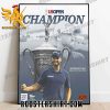 Wyndham Clark 2023 US Open Champions Poster Canvas