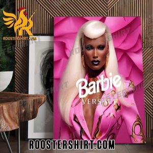 2023 Grace Jones as Barbie Poster Canvas