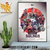2023 Superstar Siblings Moto GP Poster Canvas