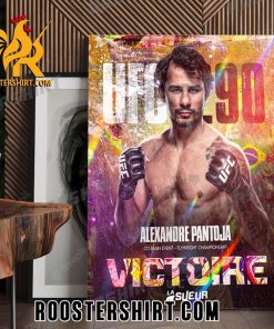 Alexandre Pantoja Beat Mexicain UFC flyweight champion Poster Canvas