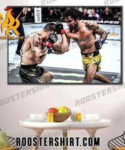 Alexandre Pantoja vs Brandon Moreno UFC 290 Poster Canvas