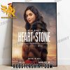 Alia Bhatt Heart of Stone Movie Poster Canvas