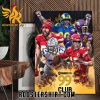 All NFL Team Madden 24 NFL 99 Club Poster Canvas