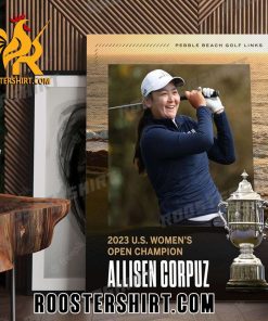 Allisen Corpuz Champions 2023 U.S. Women’s Open At Pebble Beach Poster Canvas