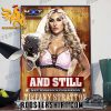 And Still NXT Womens Champion Tiffany Stratton NXT GAB Poster Canvas
