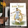 Arda Guler Real Madrid FC Signature Poster Canvas