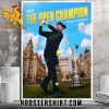 Brian Harman has won the 151st Open Championship Poster Canvas