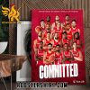 Canada men’s national basketball team Committed Senior Mens Extended World Cup Roster 2023 Poster Canvas