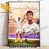 Carlos Alcaraz Is A Wimbledon Champion 2023 Poster Canvas