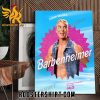 Cillian Murphy As Ken Barbenheimer Barbie Poster Canvas