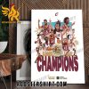 Cleveland Cavaliers Champions 2023 Summer League Poster Canvas