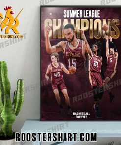 Cleveland Cavaliers Summer League Champions 2023 Poster Canvas