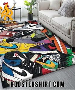 Collection Air Jordan Nike Shoes Sneaker Rug Home Decor