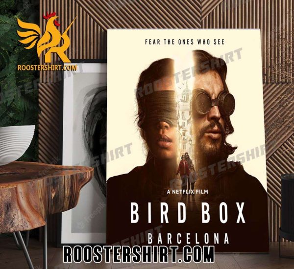 Coming Soon Bird Box Barcelona Movie Poster Canvas