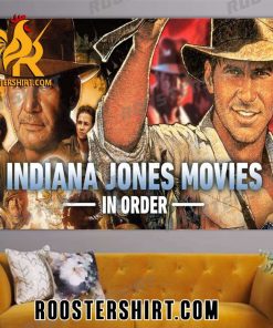 Coming Soon Indiana Jones and the Dial of Destiny Poster Canvas