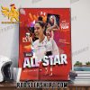 Coming Soon Kelsey Plum 2023 All Star In Vegas Poster Canvas