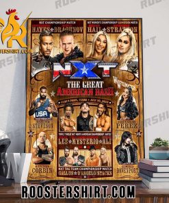 Coming Soon NXT GAB Rolls into Austin Poster Canvas
