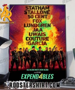 Coming Soon Old Blood Meets New Blood Expend4bles Poster Canvas