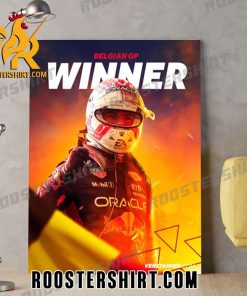 Congrats Max Verstappen Winner Belgian GP 2023 Poster Canvas
