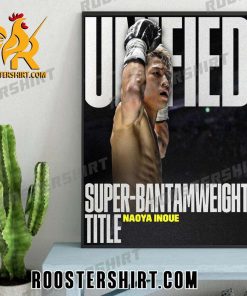 Congrats Naoya Inoue Champions Super Bantamweight Poster Canvas