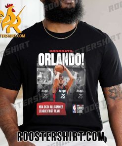Congrats Orlando Robinson 2023 NBA 2k24 All Summer League First Team T-Shirt