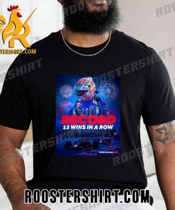 Congrats Red Bull Racing Record 12 Wins In A Row 2023 T-Shirt