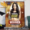 Congrats Roxanne Perez Winner Weapons Wild Match NXT GAB 2023 Poster Canvas