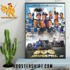 Congrats Williams Racing 800 Grands Prix Hungarian GP 2023 Poster Canvas
