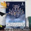 Congratulations Indy Eleven Champions 2023 USL W League Poster Canvas