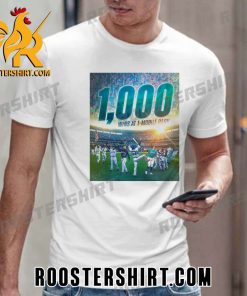 Congratulations Seattle Mariners 1000 Wins At T-Mobile Park T-Shirt