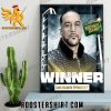 Damian Priest Winner Money In The Bank MITB Poster Canvas
