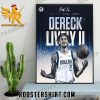 Dereck Lively II Dallas Mavericks Poster Canvas