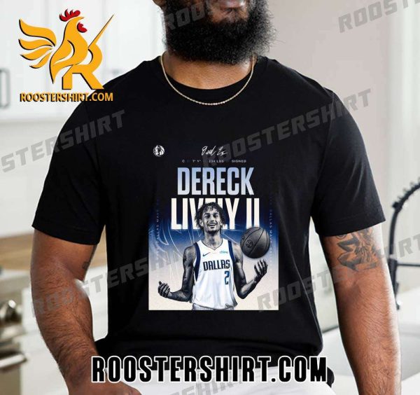 Dereck Lively II Dallas Mavericks T-Shirt