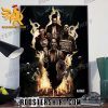 Dominik Mysterio And Rhea Ripley And Finn Balor And Damian Priest The Judgment Day WWE Poster Canvas