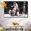 Dricus du Plessis vs Israel Adesanya UFC 290 Poster Canvas