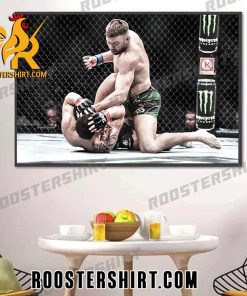 Dricus du Plessis vs Israel Adesanya UFC 290 Poster Canvas