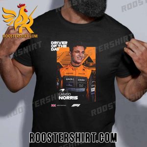 Driver Of The Day Lando Norris British GP 2023 T-Shirt