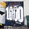 Giancarlo Stanton 1000 Career RBI New York Yankees Poster Canvas