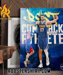 Jamal Murray takes home the well-deserved ESPY for Best Comeback Athlete Poster Canvas