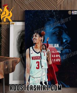 Julian Strawther Came Back Denver Nuggets Summer League Poster Canvas