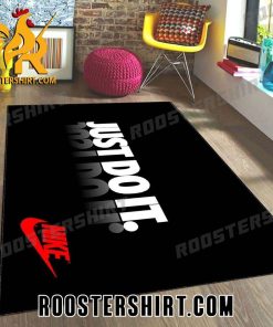 Just Do It Nike Brand Sneaker Rug Home Decor